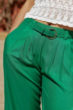 Pantalons & Jeans|LA PETITE ÉTOILE Pantalon Hilda Vert