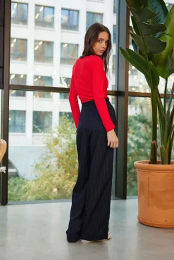 Pantalons & Jeans|LA PETITE ÉTOILE Pantalon Jomana Marine