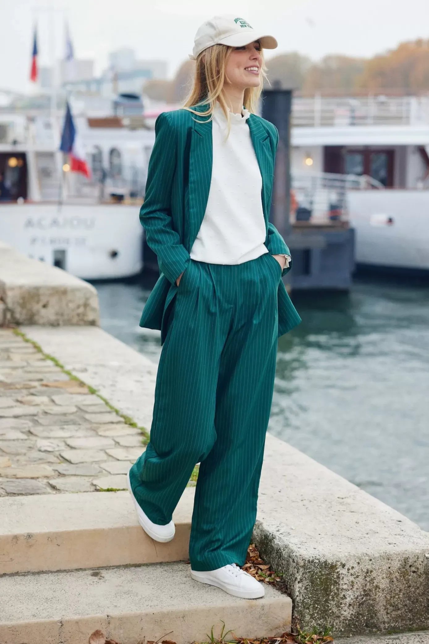 Pantalons & Jeans|LA PETITE ÉTOILE Pantalon Jomana Vert