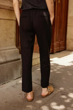 Pantalons & Jeans|LA PETITE ÉTOILE Pantalon Karama Noir