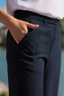 Pantalons & Jeans|LA PETITE ÉTOILE Pantalon Katnis Marine
