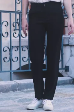 Pantalons & Jeans|LA PETITE ÉTOILE Pantalon Katnis Noir