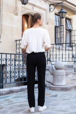 Pantalons & Jeans|LA PETITE ÉTOILE Pantalon Katnis Noir