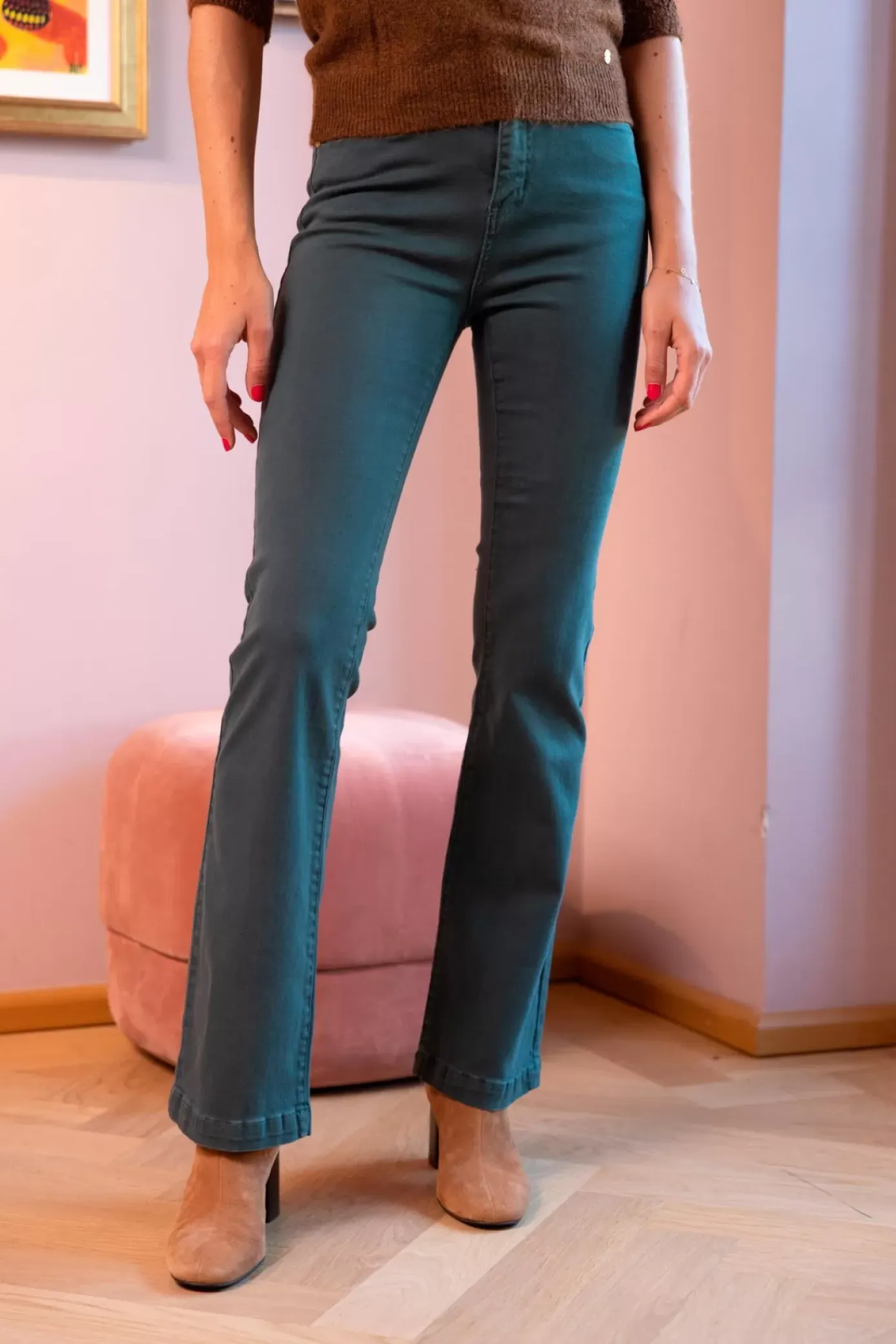 Pantalons & Jeans|LA PETITE ÉTOILE Pantalon Lancelot T Vert