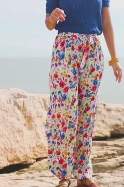 Pantalons & Jeans|LA PETITE ÉTOILE Pantalon Lilass Floral