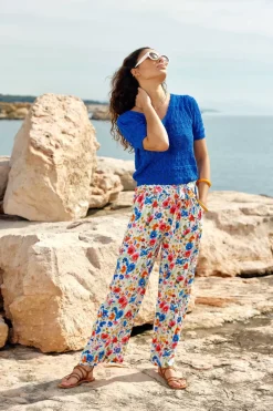 Pantalons & Jeans|LA PETITE ÉTOILE Pantalon Lilass Floral