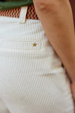 Pantalons & Jeans|LA PETITE ÉTOILE Pantalon Marisol Ecru