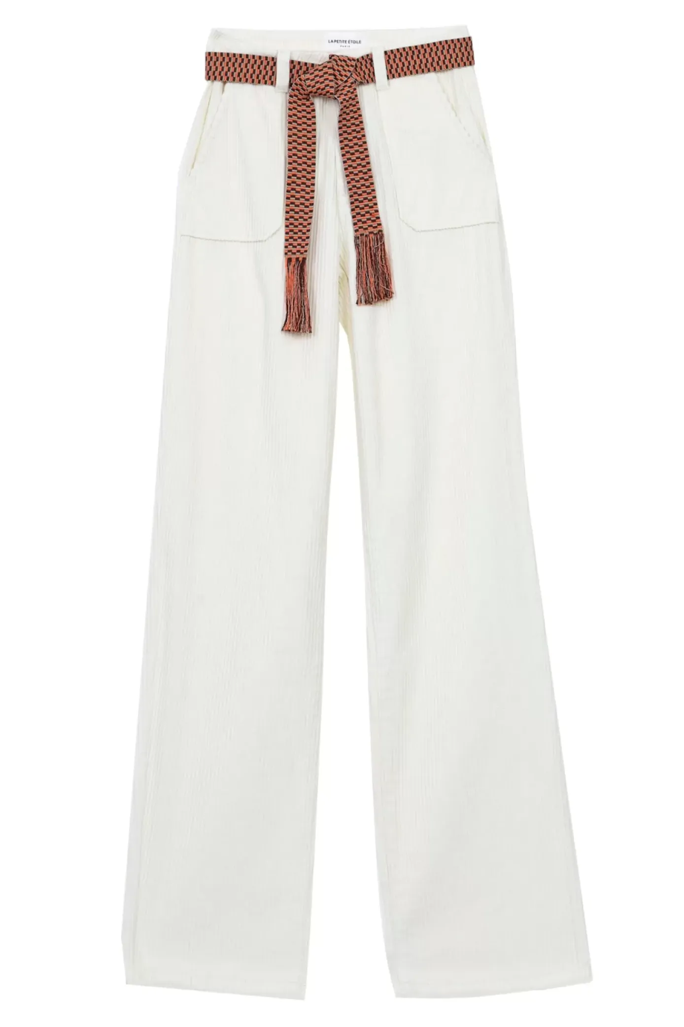 Pantalons & Jeans|LA PETITE ÉTOILE Pantalon Marisol Ecru