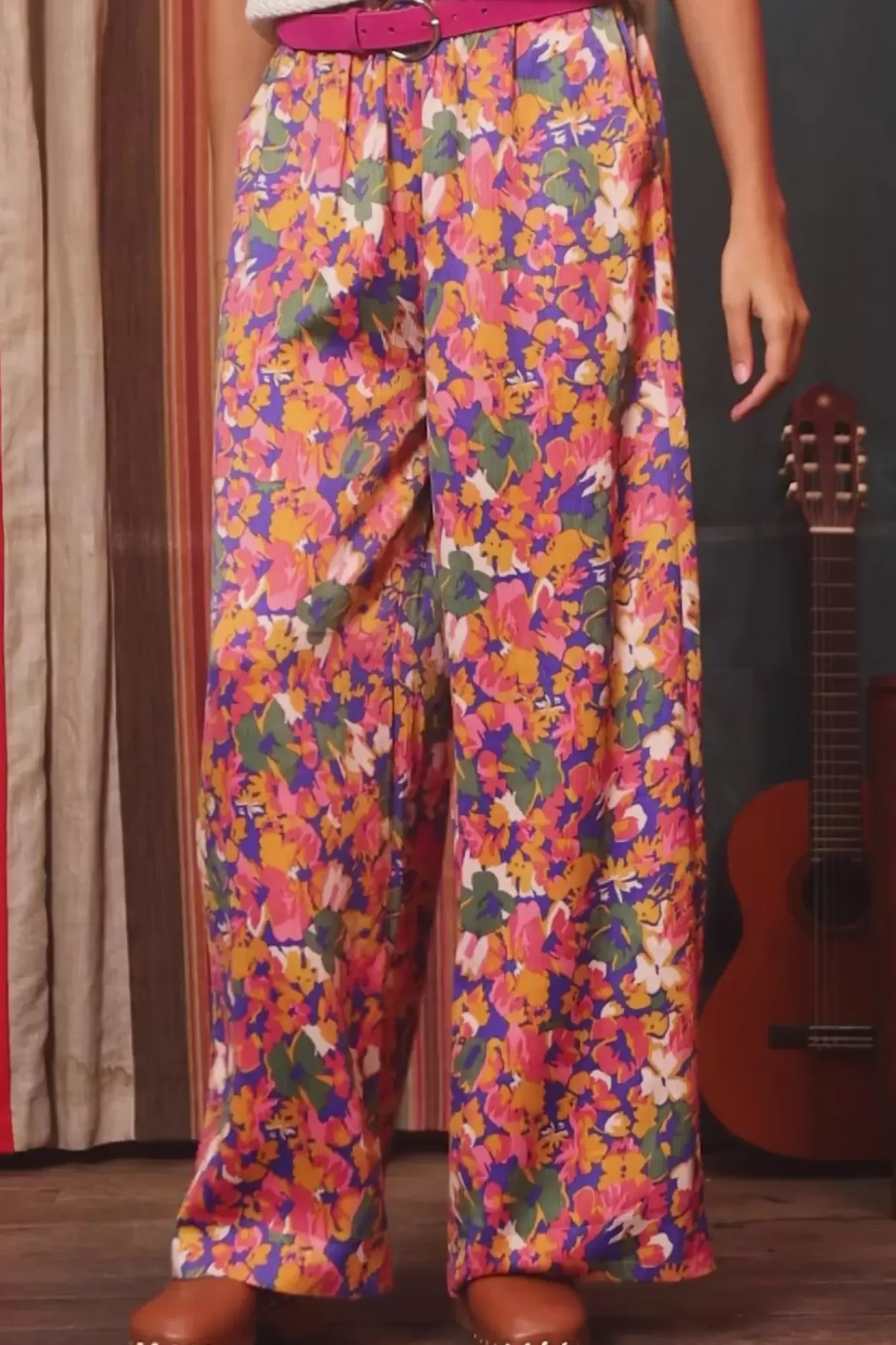 Pantalons & Jeans|LA PETITE ÉTOILE Pantalon Priam Floral