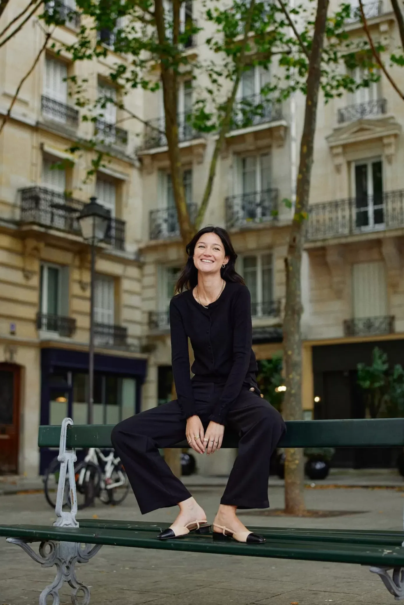 Pantalons & Jeans|LA PETITE ÉTOILE Pantalon Riel Noir