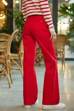 Pantalons & Jeans|LA PETITE ÉTOILE Pantalon Sonny T Rouge