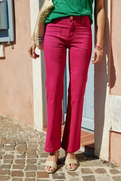 Pantalons & Jeans|LA PETITE ÉTOILE Pantalon Sonny T Fuchsia
