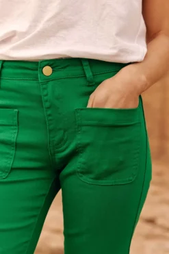Pantalons & Jeans|LA PETITE ÉTOILE Pantalon Sonny T Vert