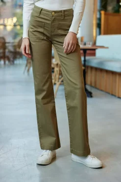 Pantalons & Jeans|LA PETITE ÉTOILE Pantalon Sonny T Kaki