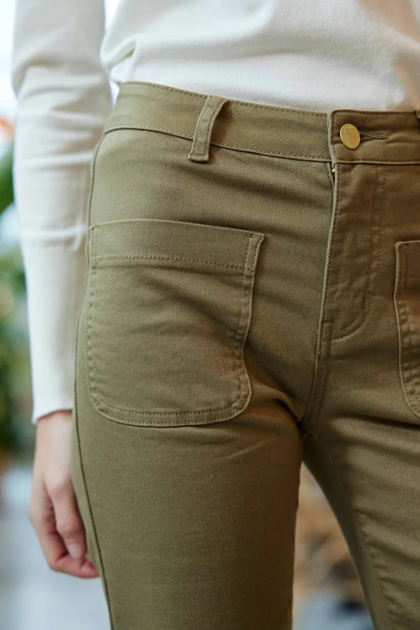 Pantalons & Jeans|LA PETITE ÉTOILE Pantalon Sonny T Kaki