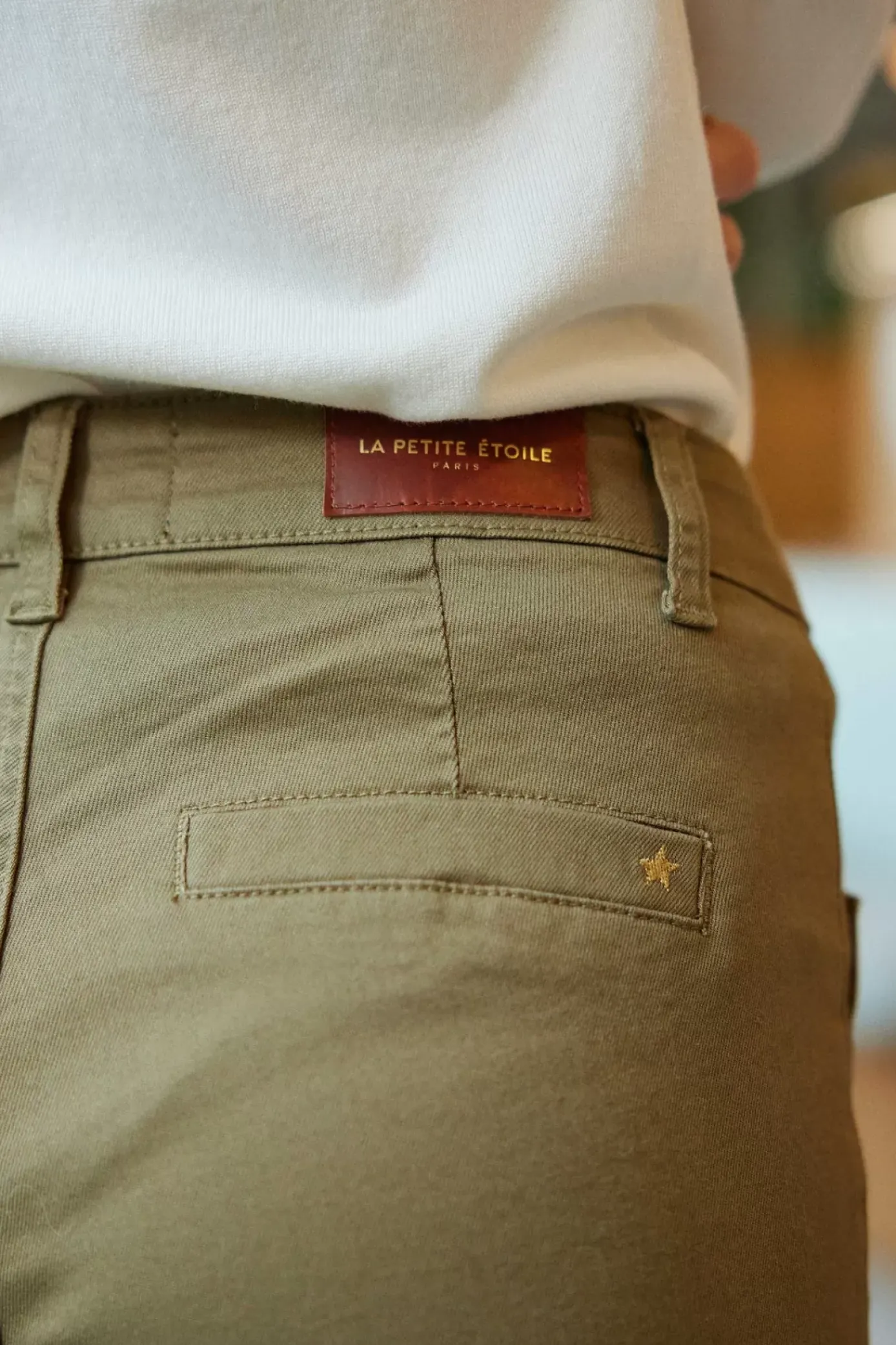 Pantalons & Jeans|LA PETITE ÉTOILE Pantalon Sonny T Kaki