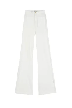 Pantalons & Jeans|LA PETITE ÉTOILE Pantalon Sonny Velours Ecru