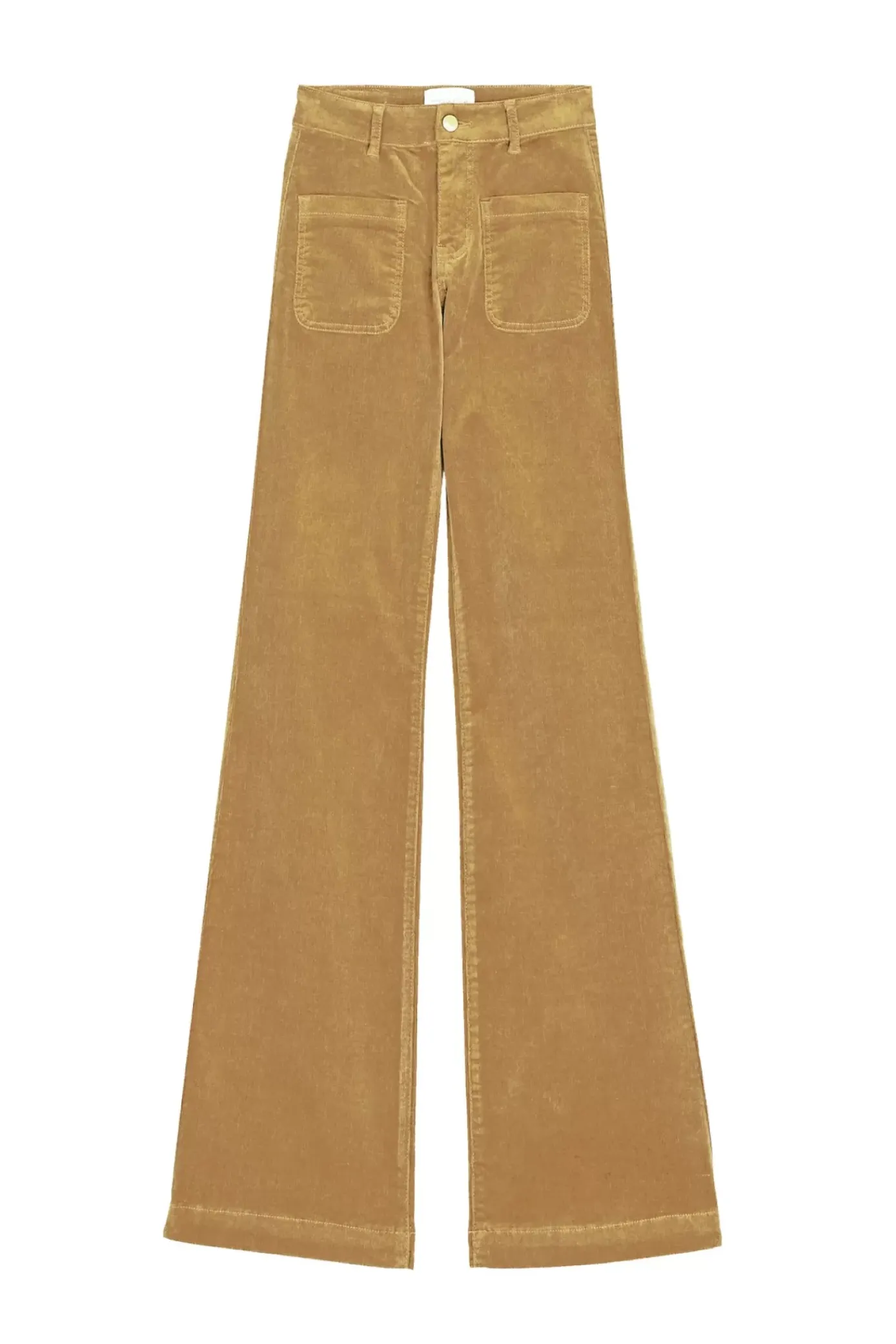 Pantalons & Jeans|LA PETITE ÉTOILE Pantalon Sonny Velours Beige