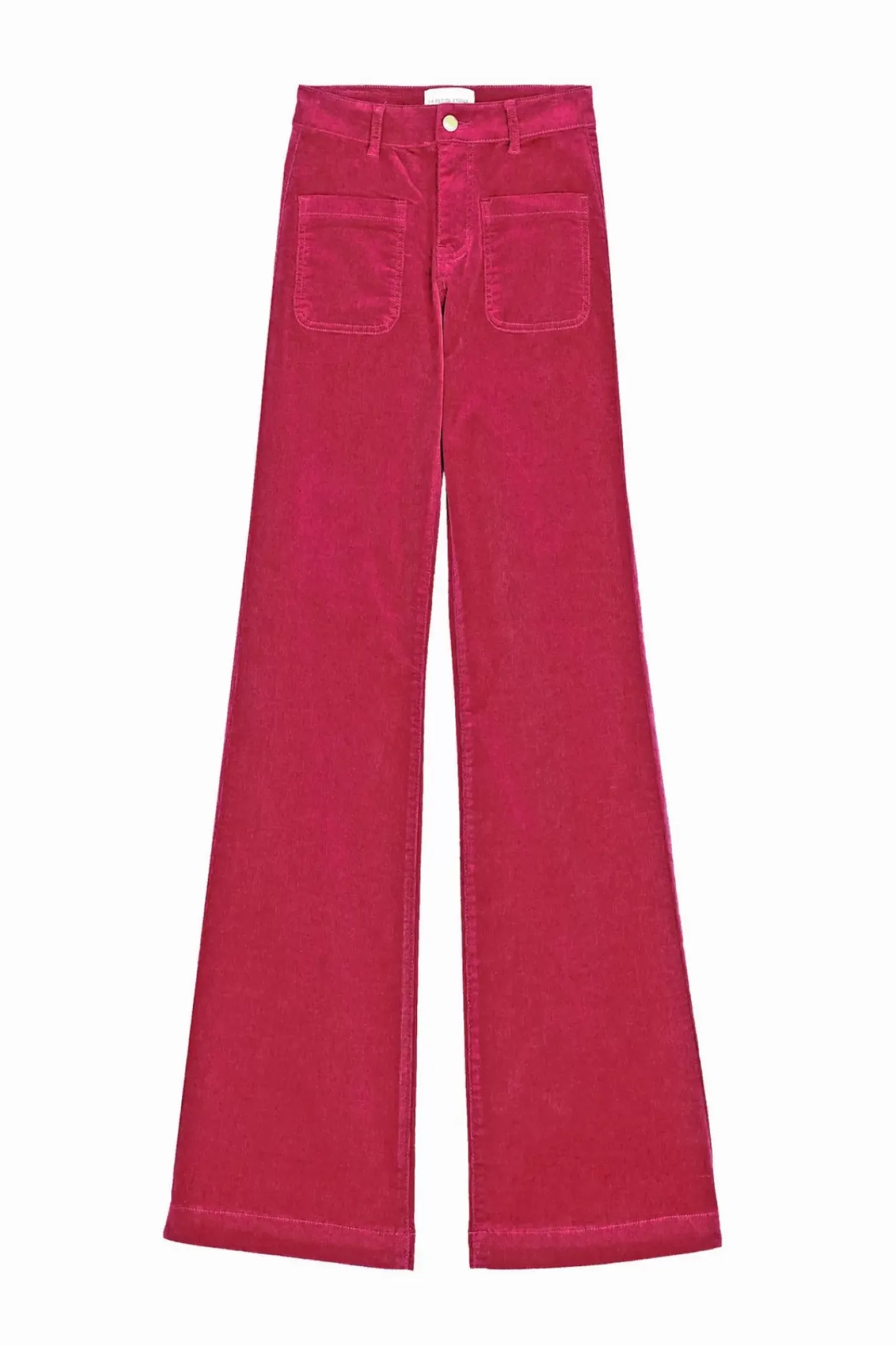 Pantalons & Jeans|LA PETITE ÉTOILE Pantalon Sonny Velours Framboise