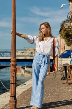 Pantalons & Jeans|LA PETITE ÉTOILE Pantalon Sylvain R Bleu
