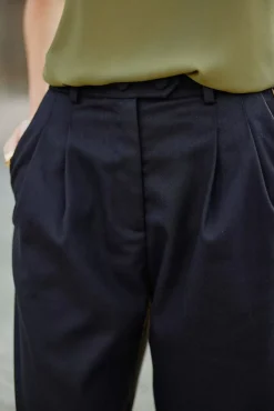 Pantalons & Jeans|LA PETITE ÉTOILE Pantalon Zeline Noir