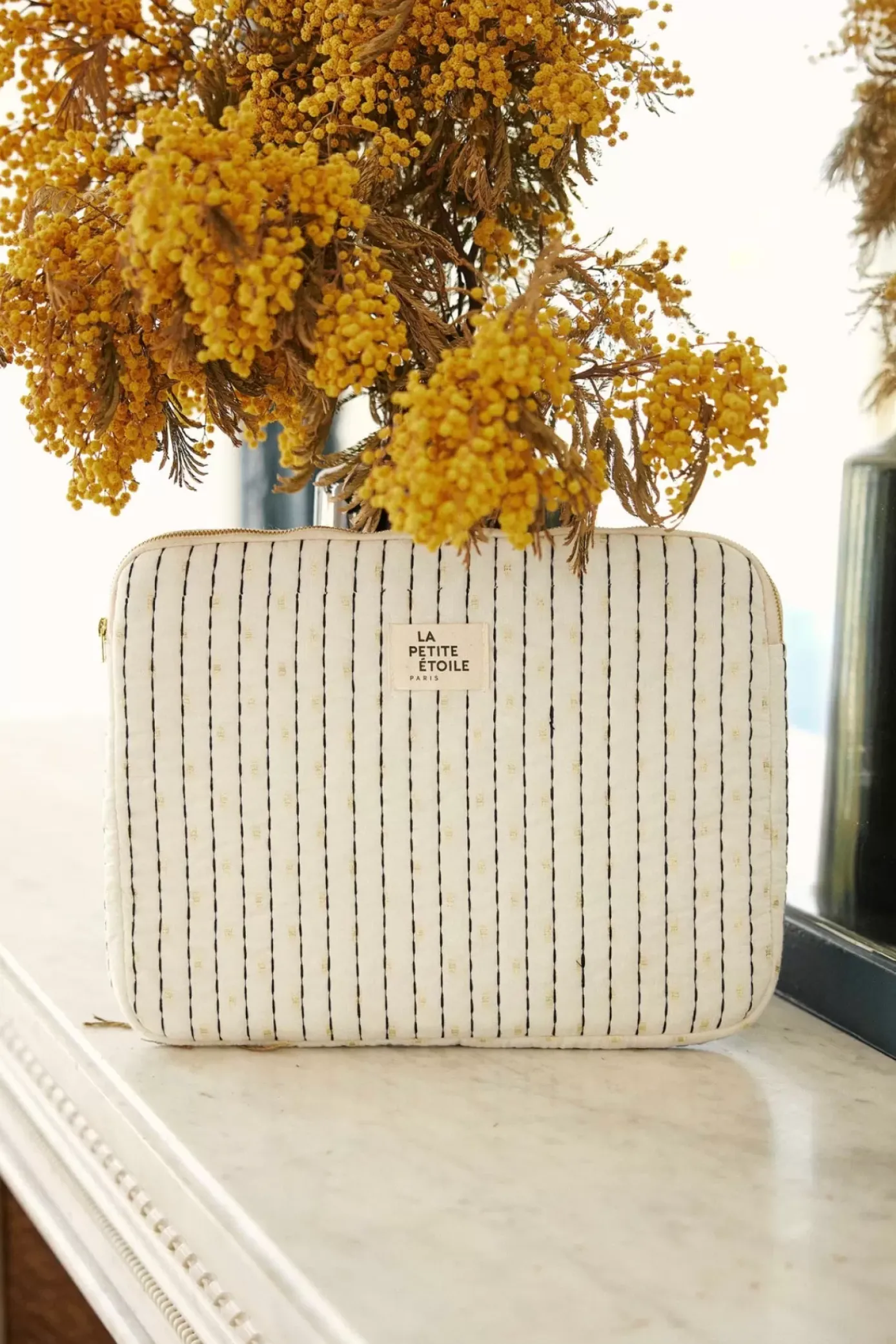 Accessoires|LA PETITE ÉTOILE Pochette Neopol Ecru