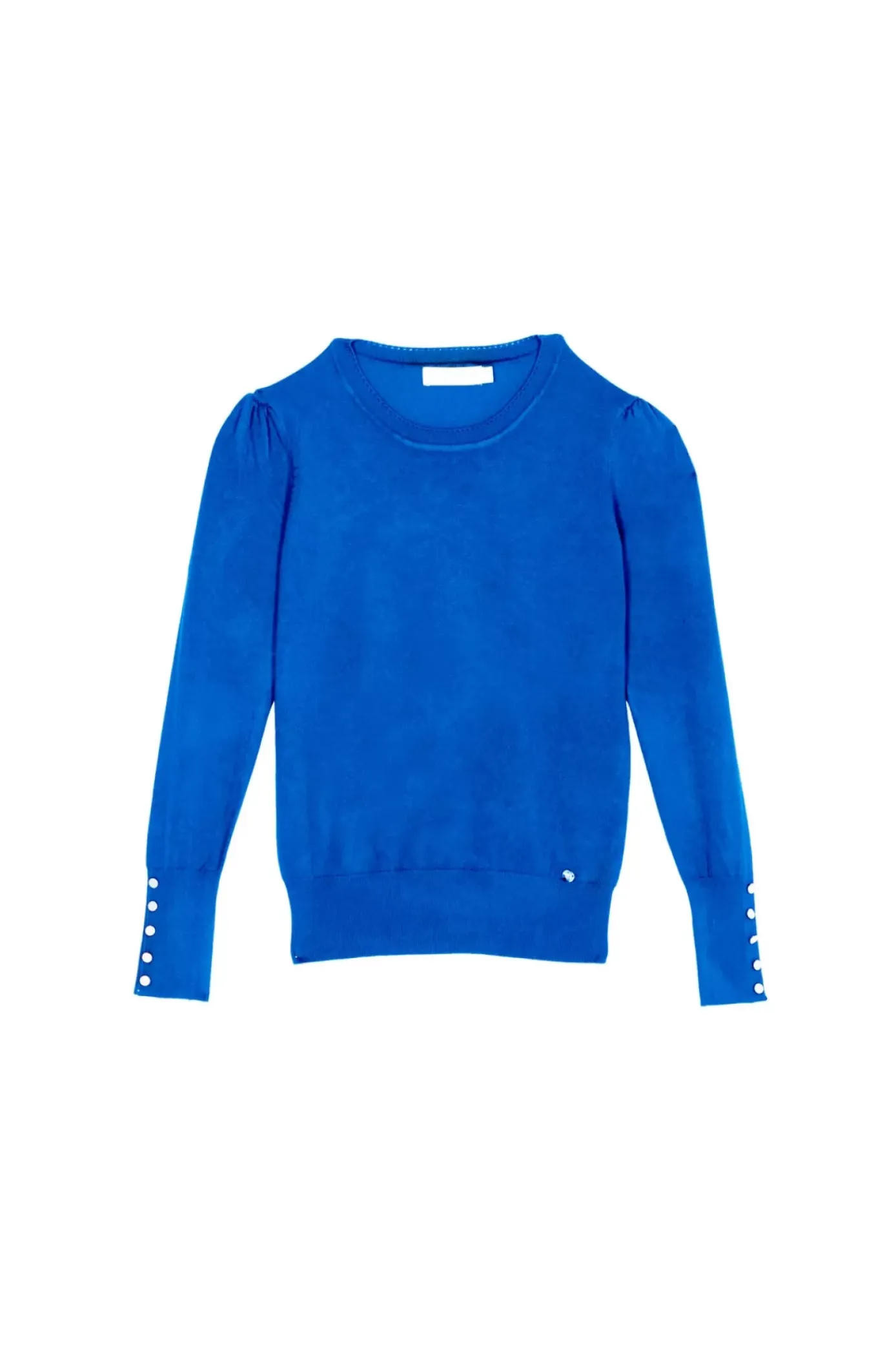 Mailles|LA PETITE ÉTOILE Pull Beatrice Bleu Azur