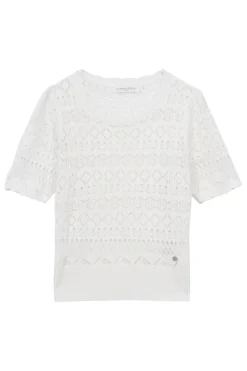Mailles|LA PETITE ÉTOILE Pull Indiana Ecru