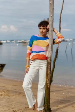 Mailles|LA PETITE ÉTOILE Pull Isaline Multico
