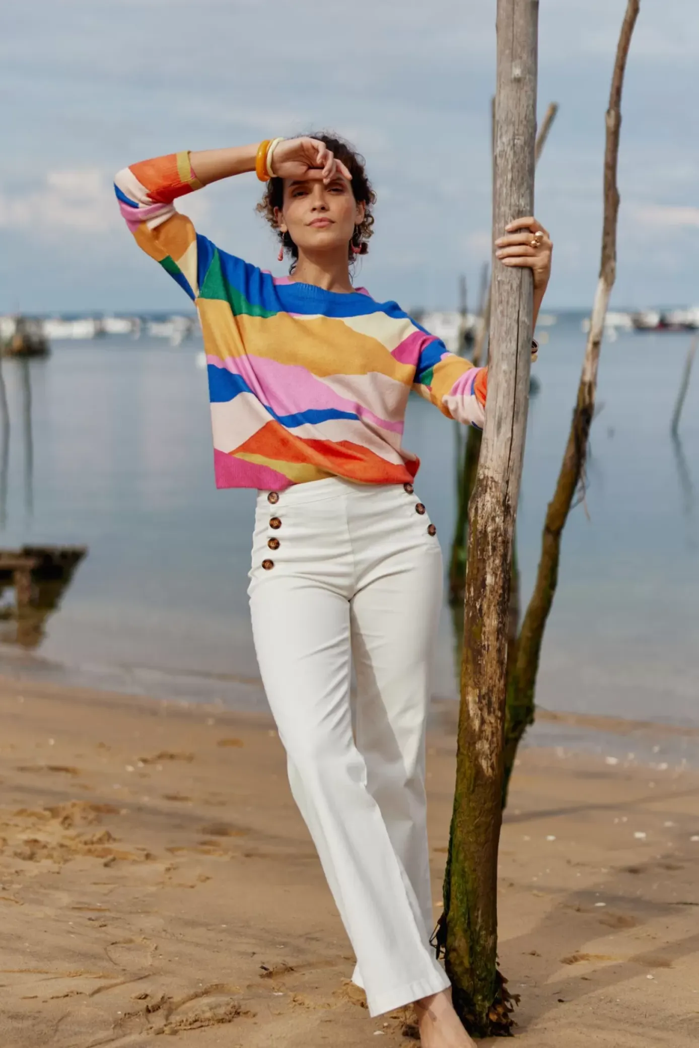 Mailles|LA PETITE ÉTOILE Pull Isaline Multico