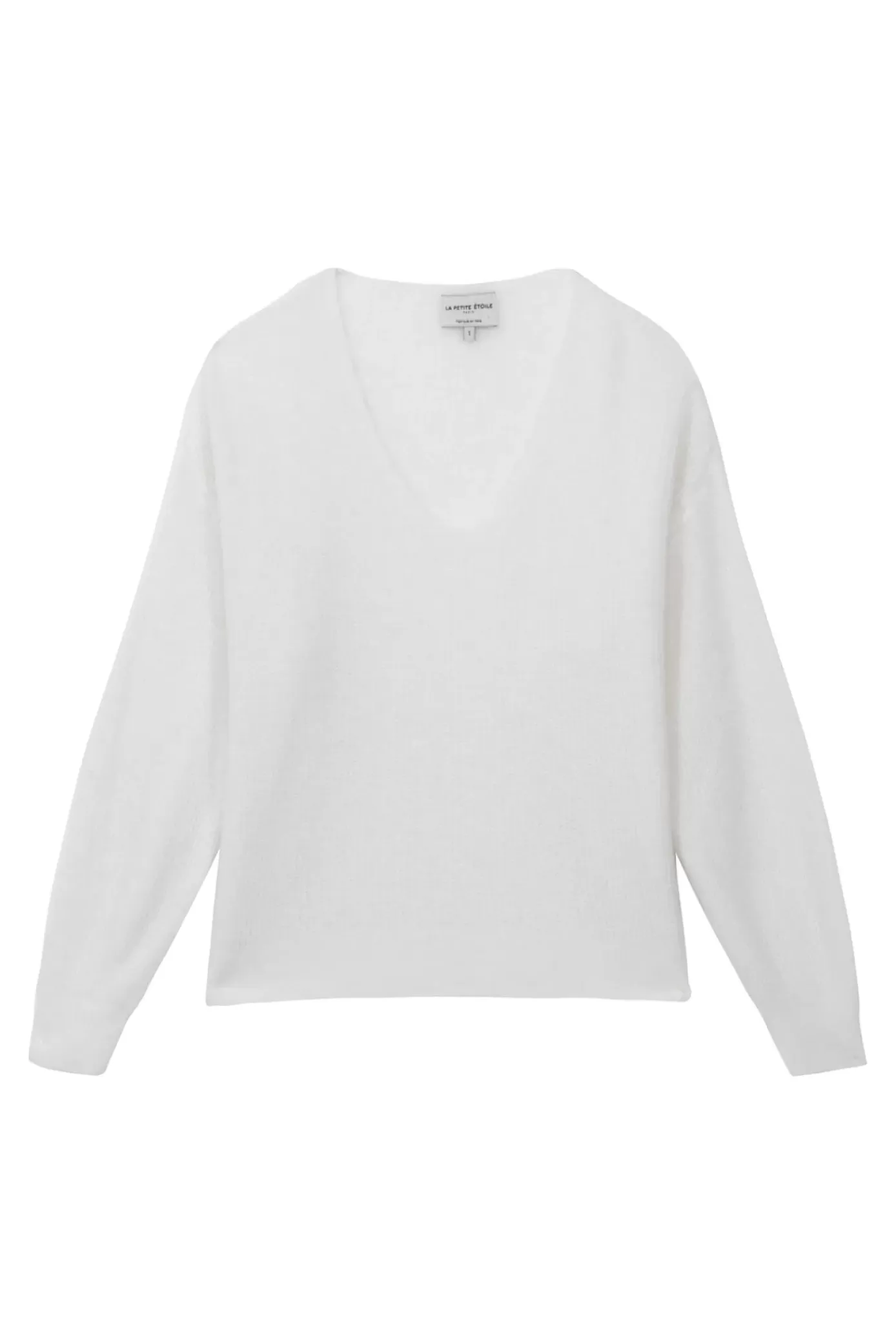 Mailles|LA PETITE ÉTOILE Pull Malaly Ecru