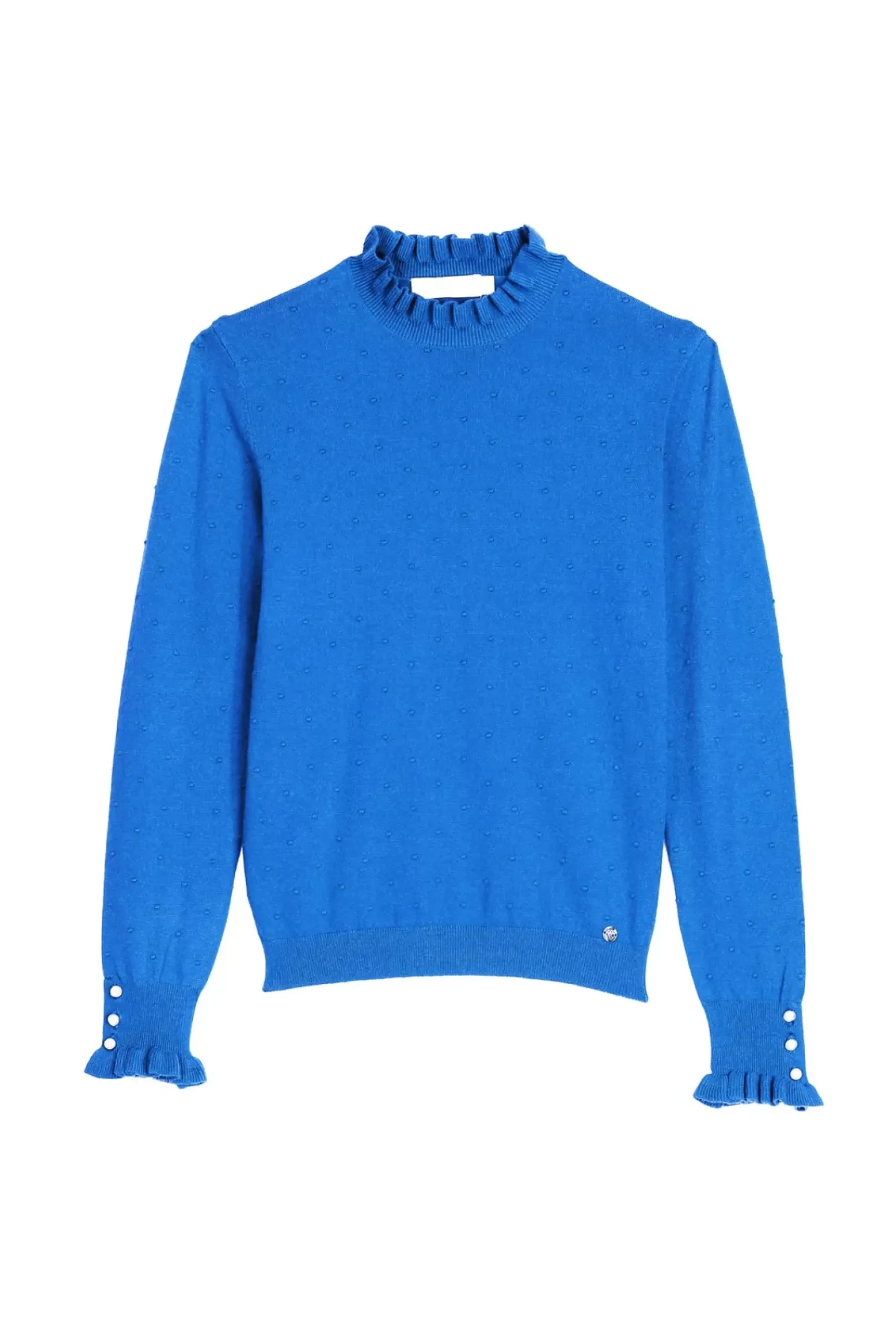 Mailles|LA PETITE ÉTOILE Pull Solferinos Bleu