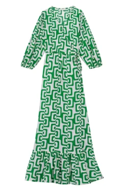 Robes & Combinaisons|LA PETITE ÉTOILE Robe Afia Vert