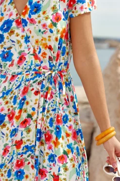 Robes & Combinaisons|LA PETITE ÉTOILE Robe Ancolie Floral