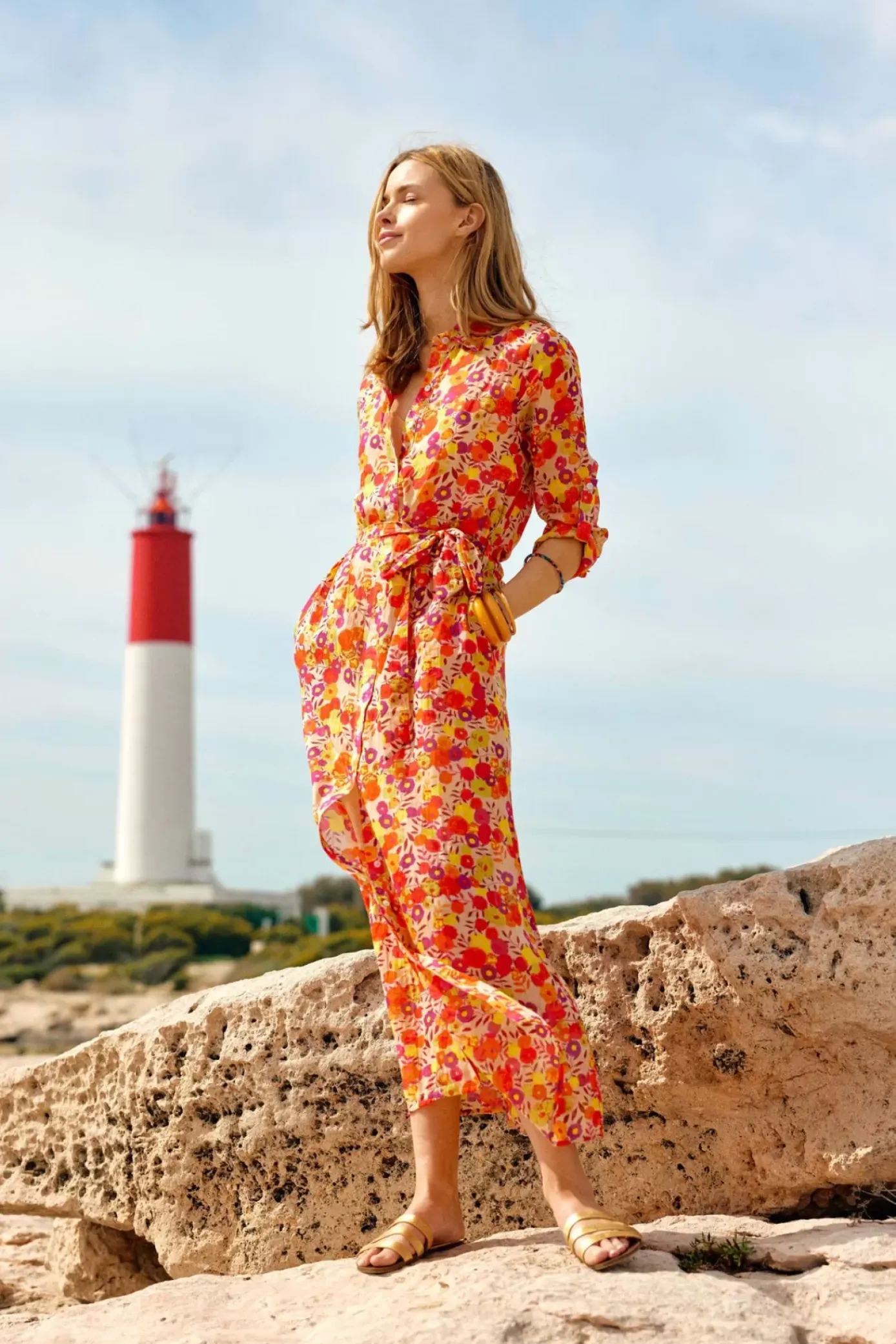 Robes & Combinaisons|LA PETITE ÉTOILE Robe Aneth Poppy