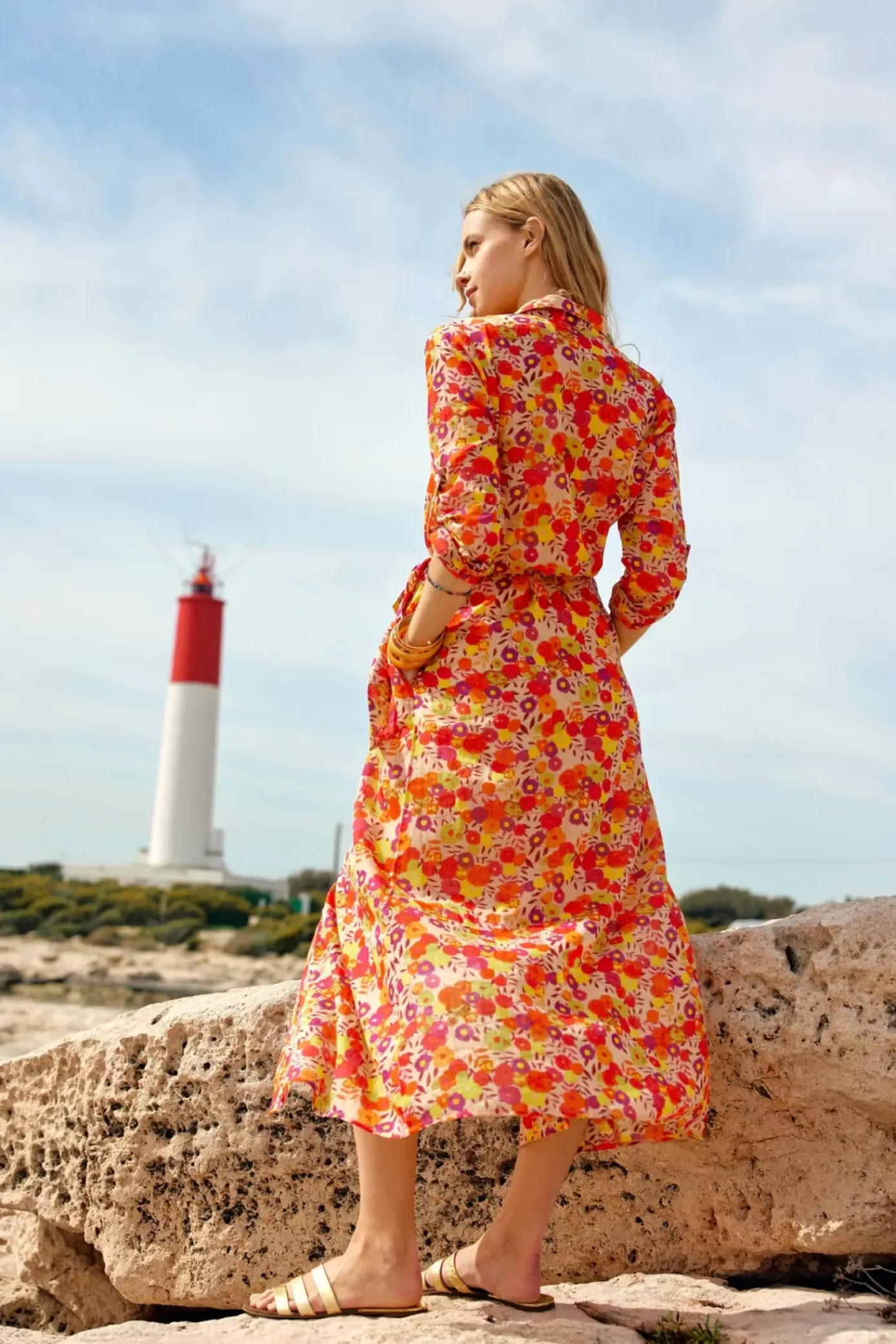 Robes & Combinaisons|LA PETITE ÉTOILE Robe Aneth Poppy