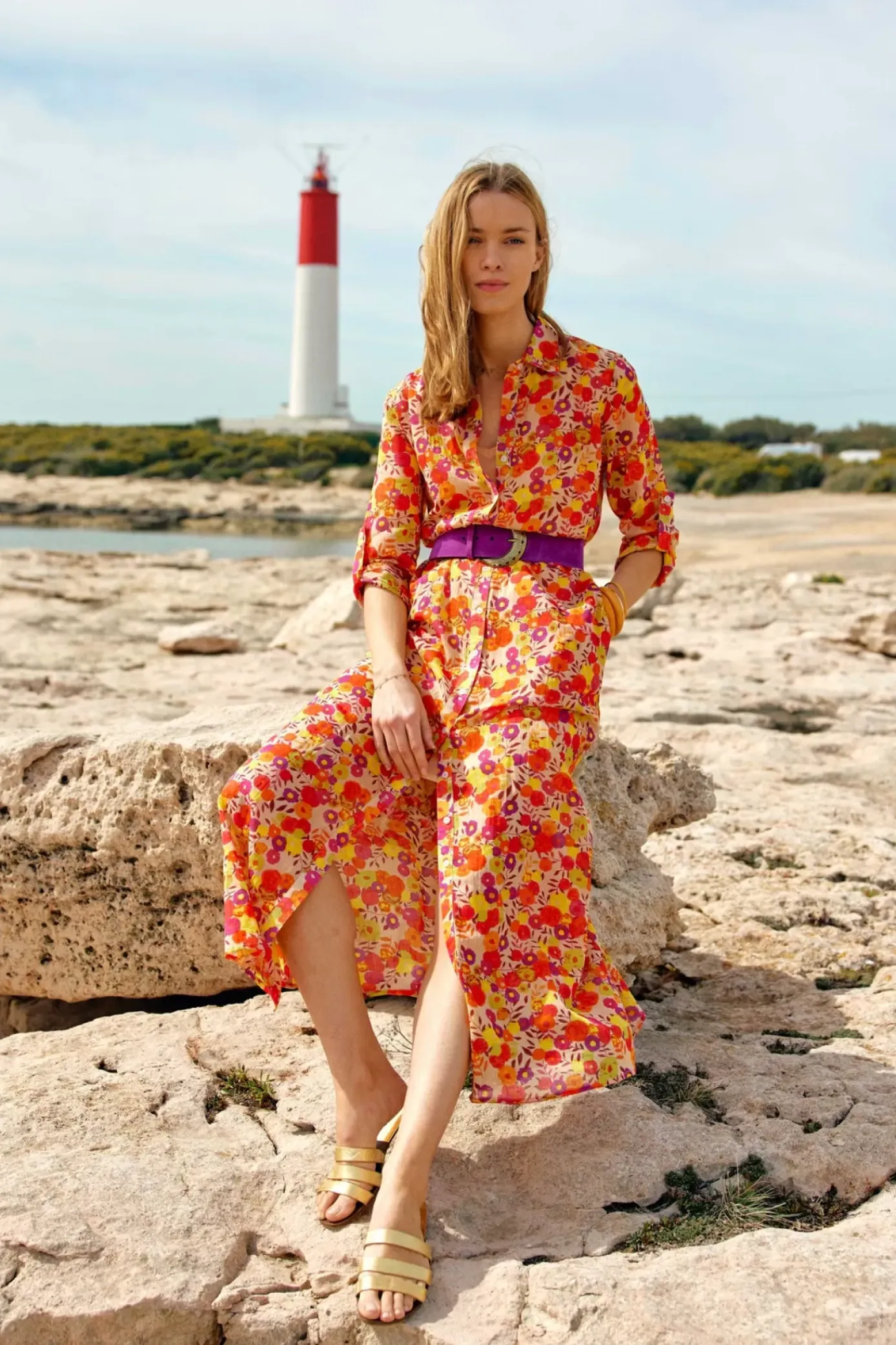 Robes & Combinaisons|LA PETITE ÉTOILE Robe Aneth Poppy