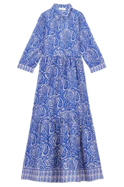 Robes & Combinaisons|LA PETITE ÉTOILE Robe Annemarie Bleu
