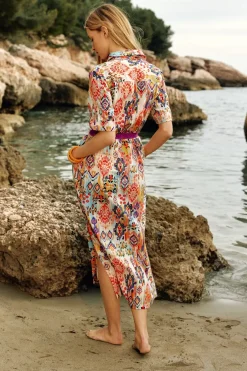 Robes & Combinaisons|LA PETITE ÉTOILE Robe Daphnee Graphique