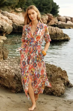 Robes & Combinaisons|LA PETITE ÉTOILE Robe Daphnee Graphique