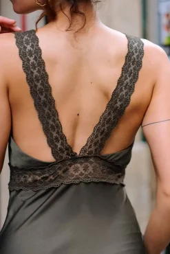 Robes & Combinaisons|LA PETITE ÉTOILE Robe Delaney Kaki