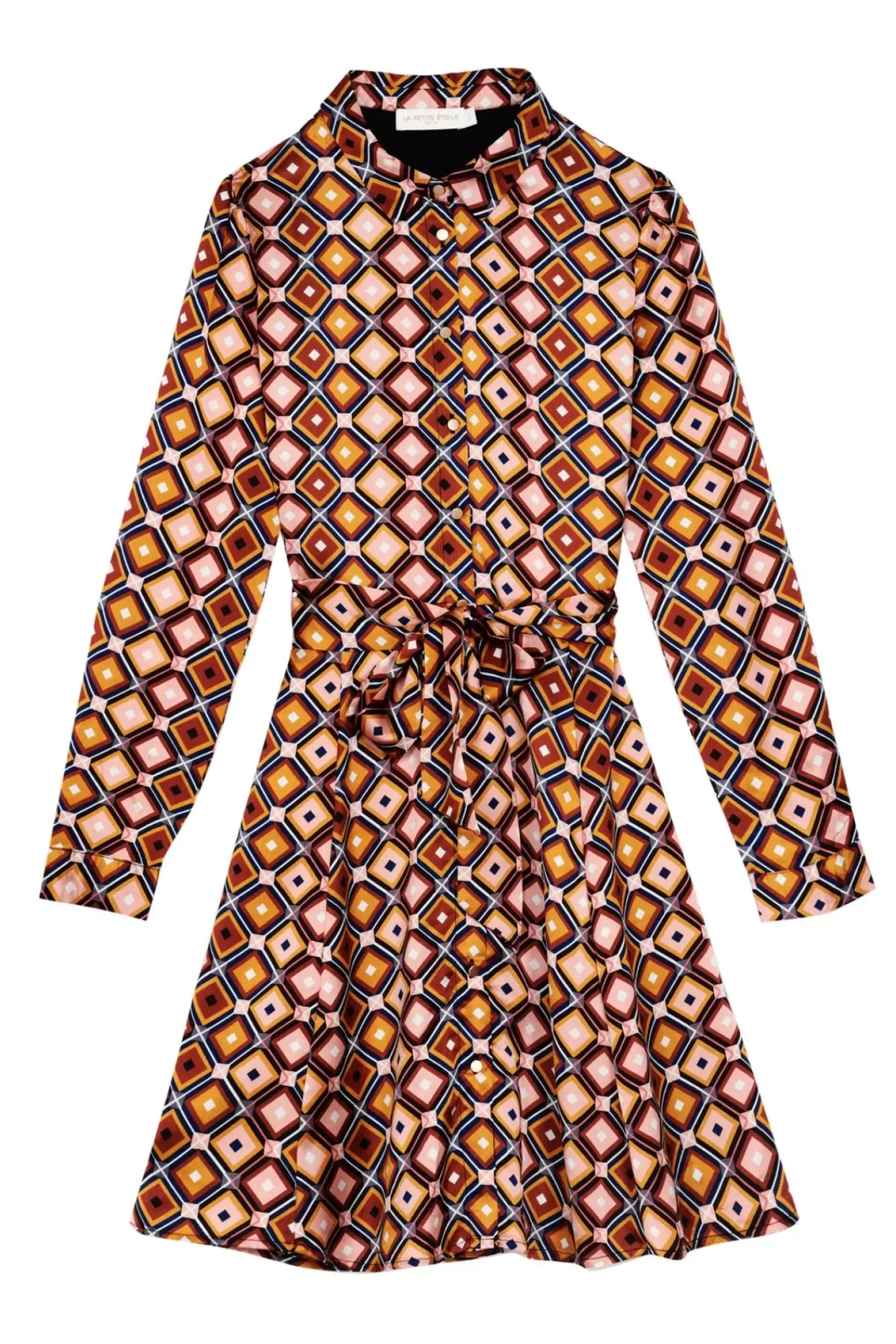 Robes & Combinaisons|LA PETITE ÉTOILE Robe Dola Carreaux