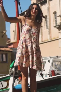 Robes & Combinaisons|LA PETITE ÉTOILE Robe Edna Graphique