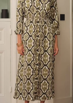 Robes & Combinaisons|LA PETITE ÉTOILE Robe Enso Vert