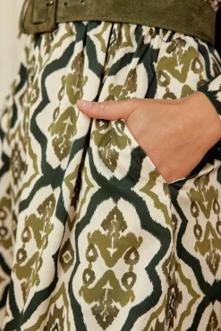 Robes & Combinaisons|LA PETITE ÉTOILE Robe Enso Vert
