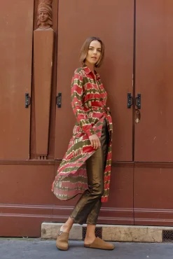 Robes & Combinaisons|LA PETITE ÉTOILE Robe Gaia Tie&Dye