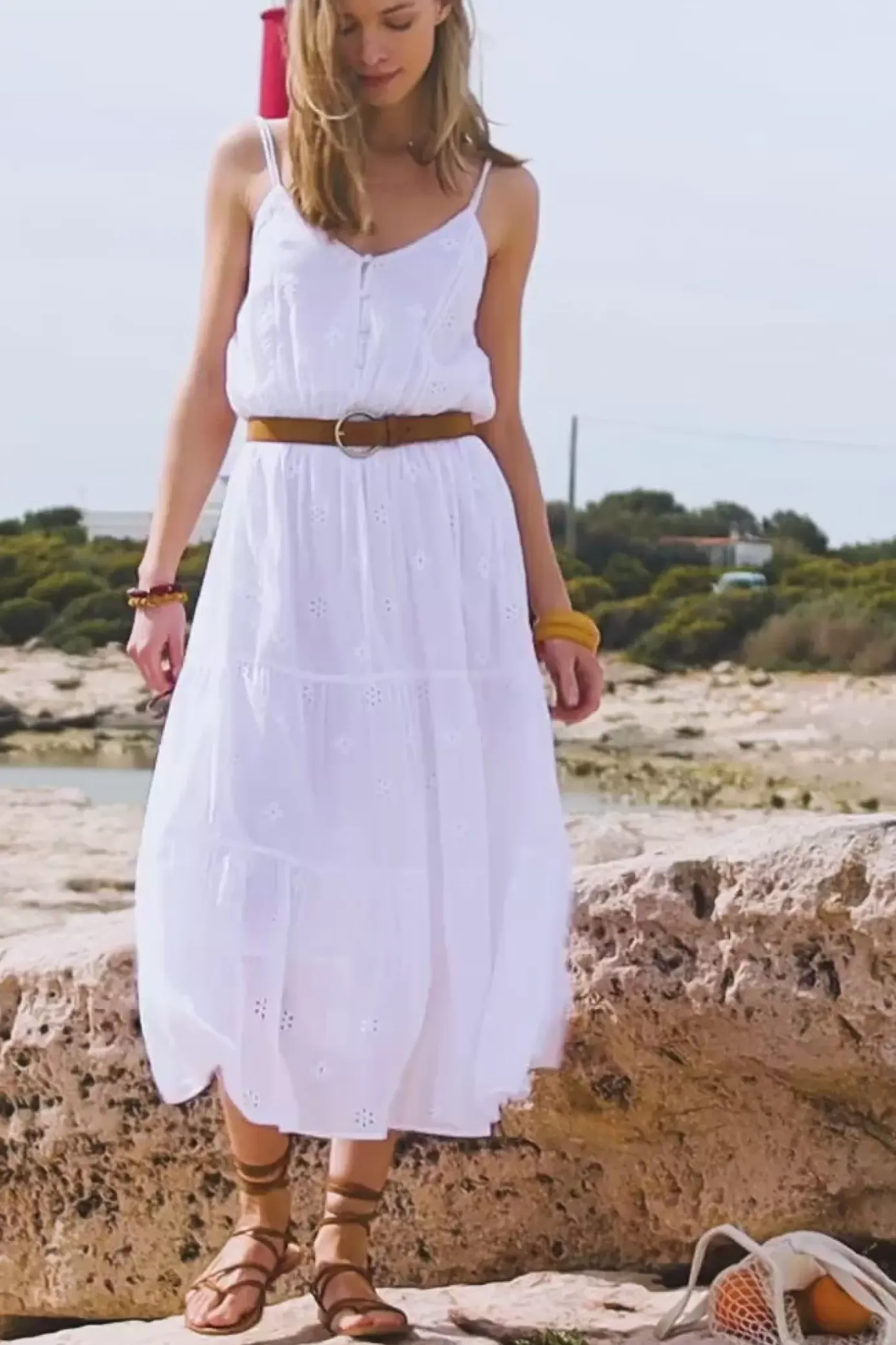 Robes & Combinaisons|LA PETITE ÉTOILE Robe Iriss Blanc