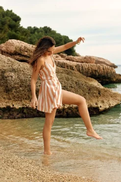 Robes & Combinaisons|LA PETITE ÉTOILE Robe Josephyne Orange
