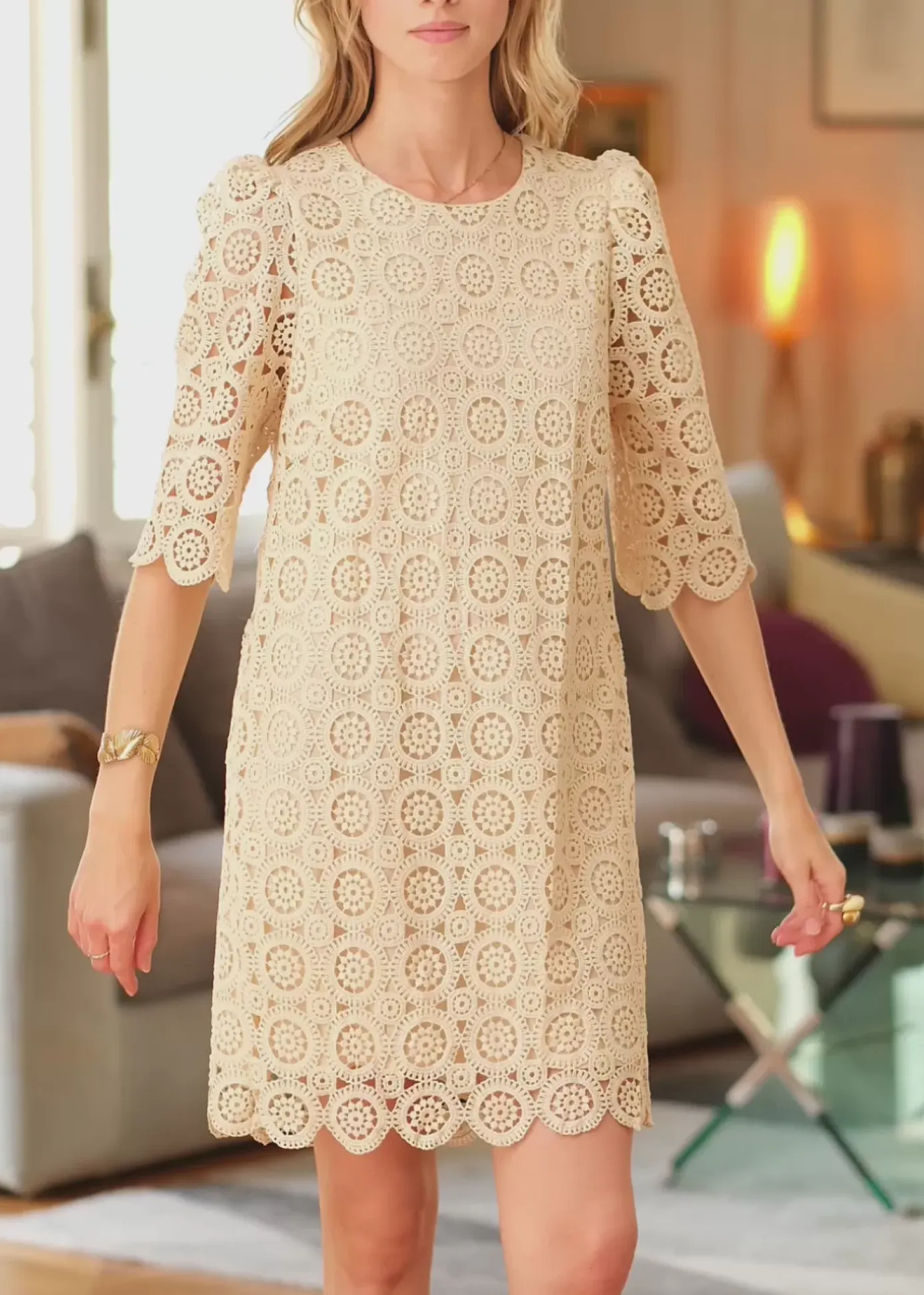 Robes & Combinaisons|LA PETITE ÉTOILE Robe Lawry Beige Naturel