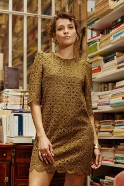 Robes & Combinaisons|LA PETITE ÉTOILE Robe Lawry Kaki